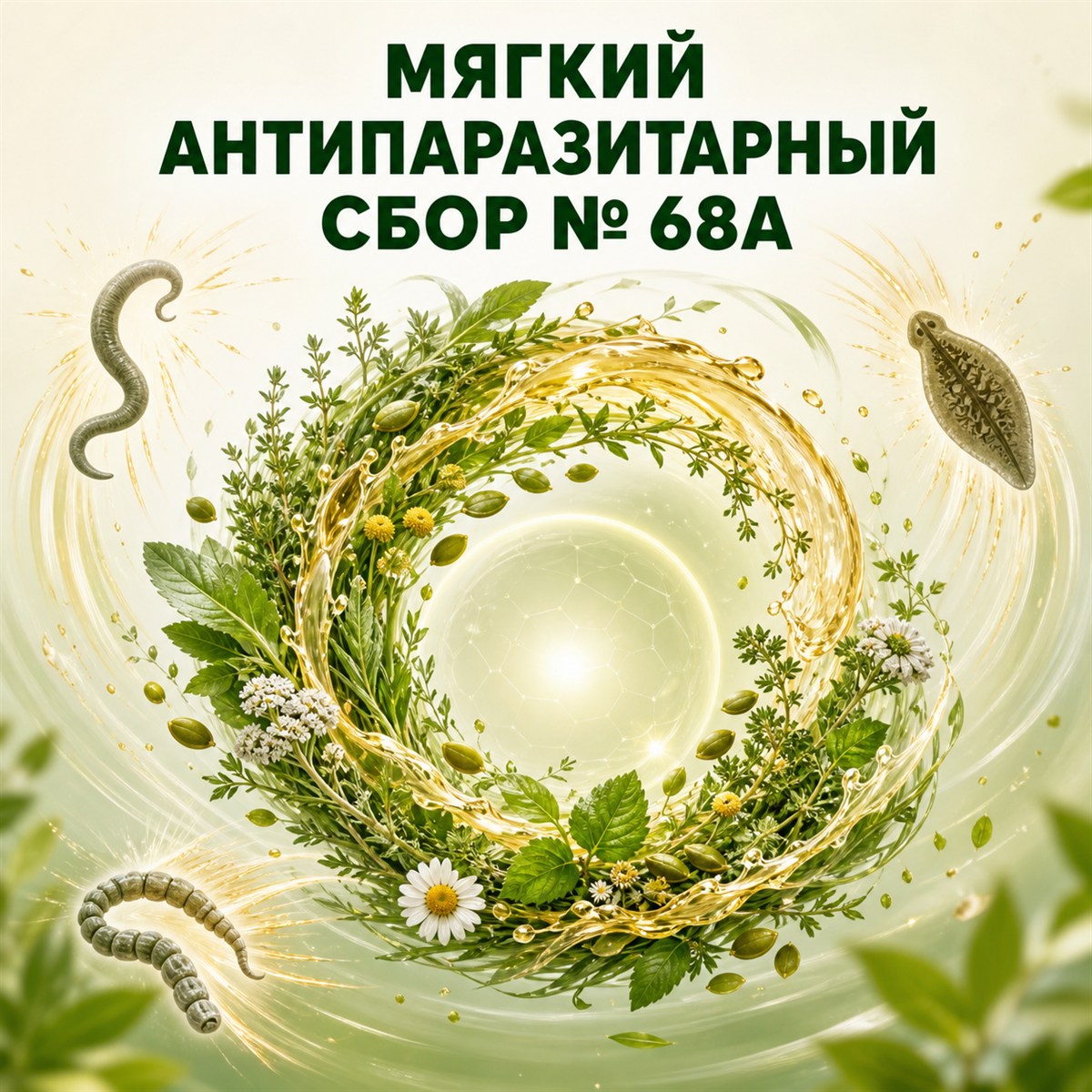 Антипаразитарный травяной сбор №68А